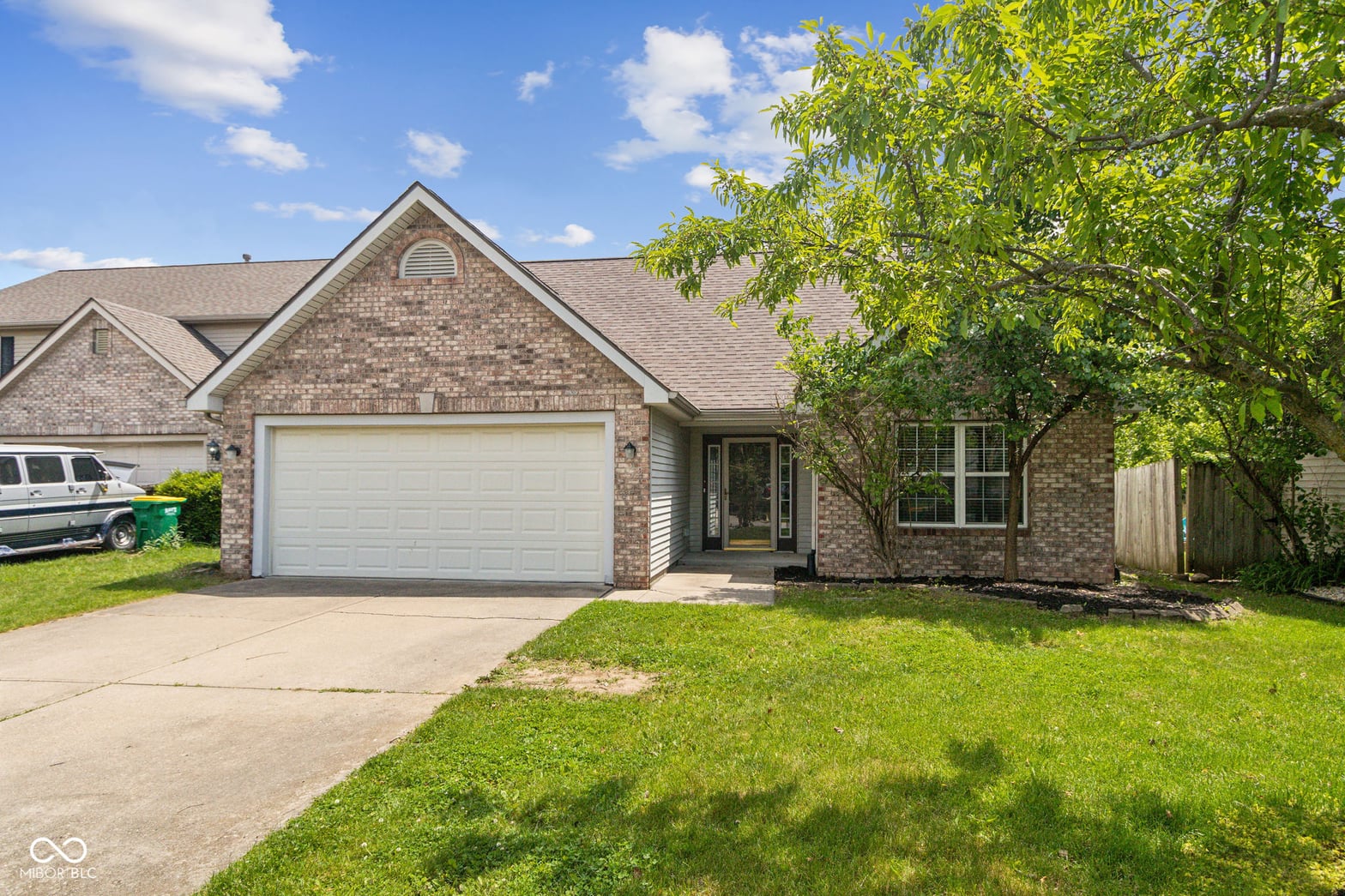Front exterior at 14911 Silver Thorne Way, Carmel, IN