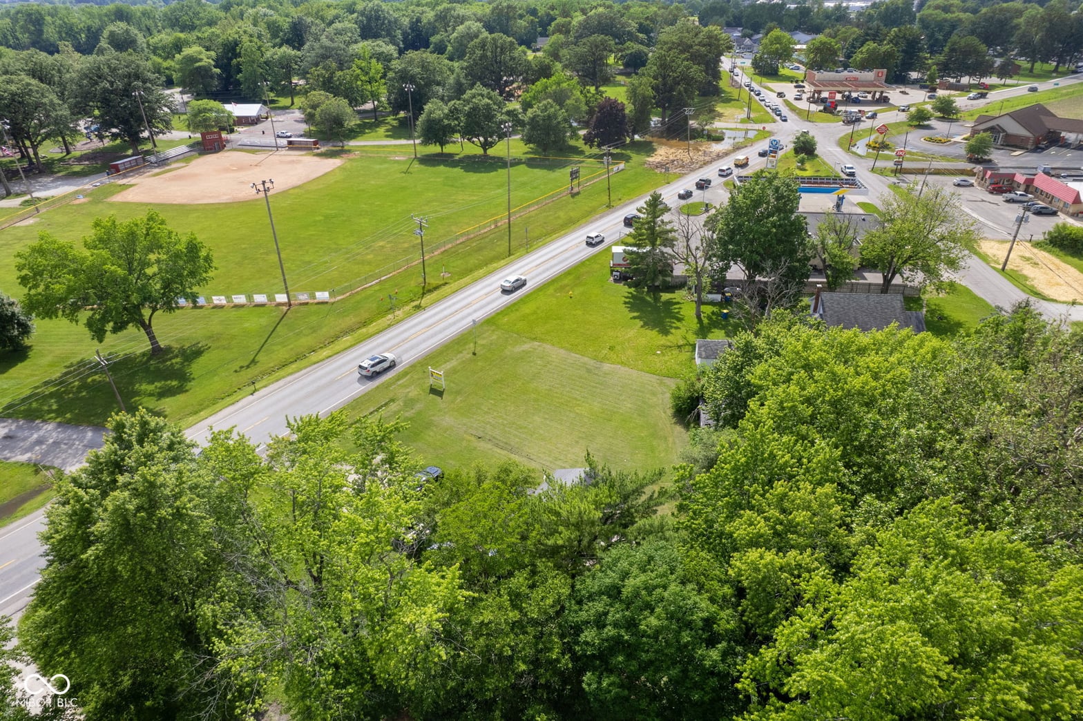 Aerial view at 2710 W State Road 38, Sheridan, IN