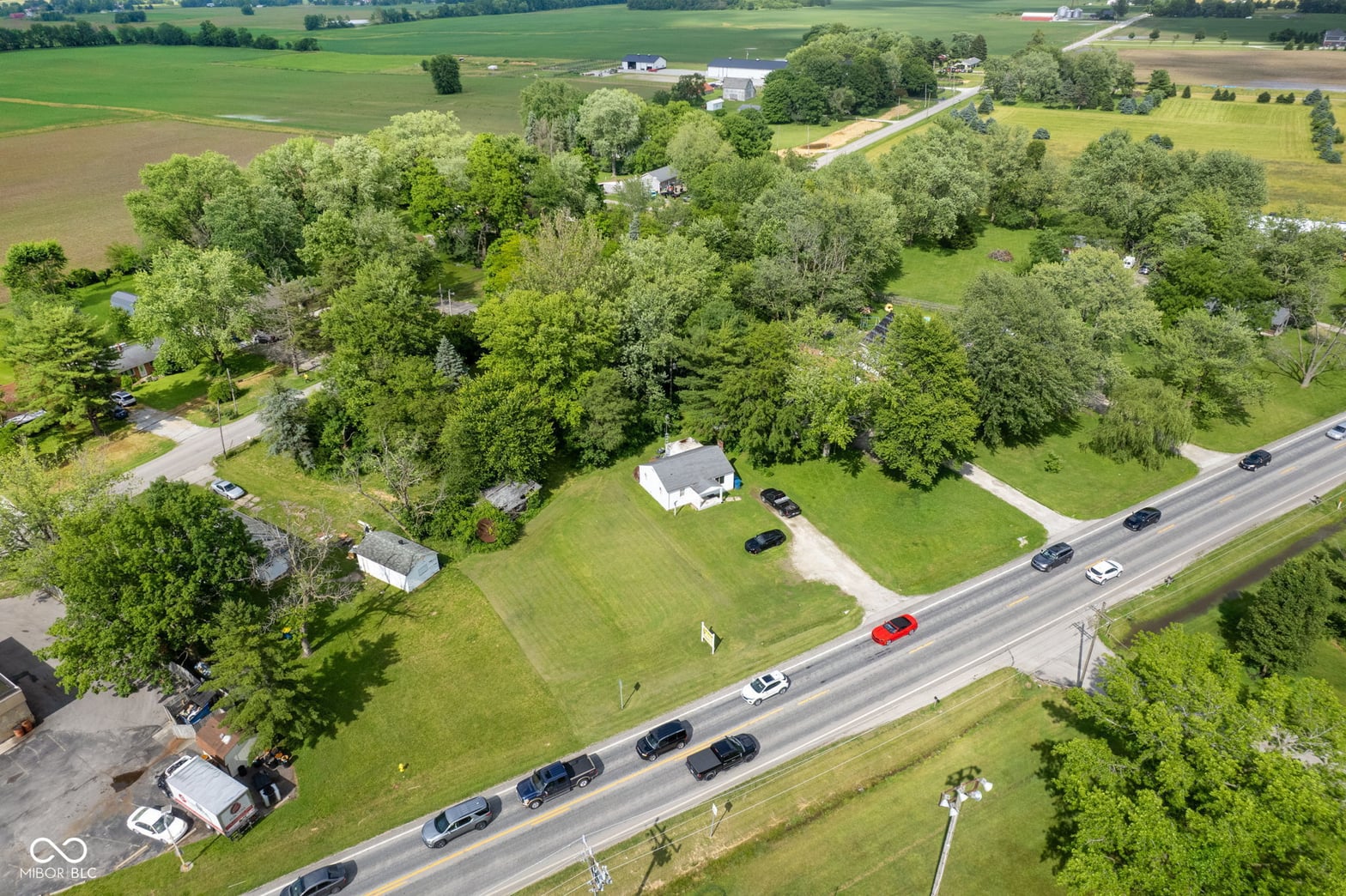 Aerial view at 2710 W State Road 38, Sheridan, IN