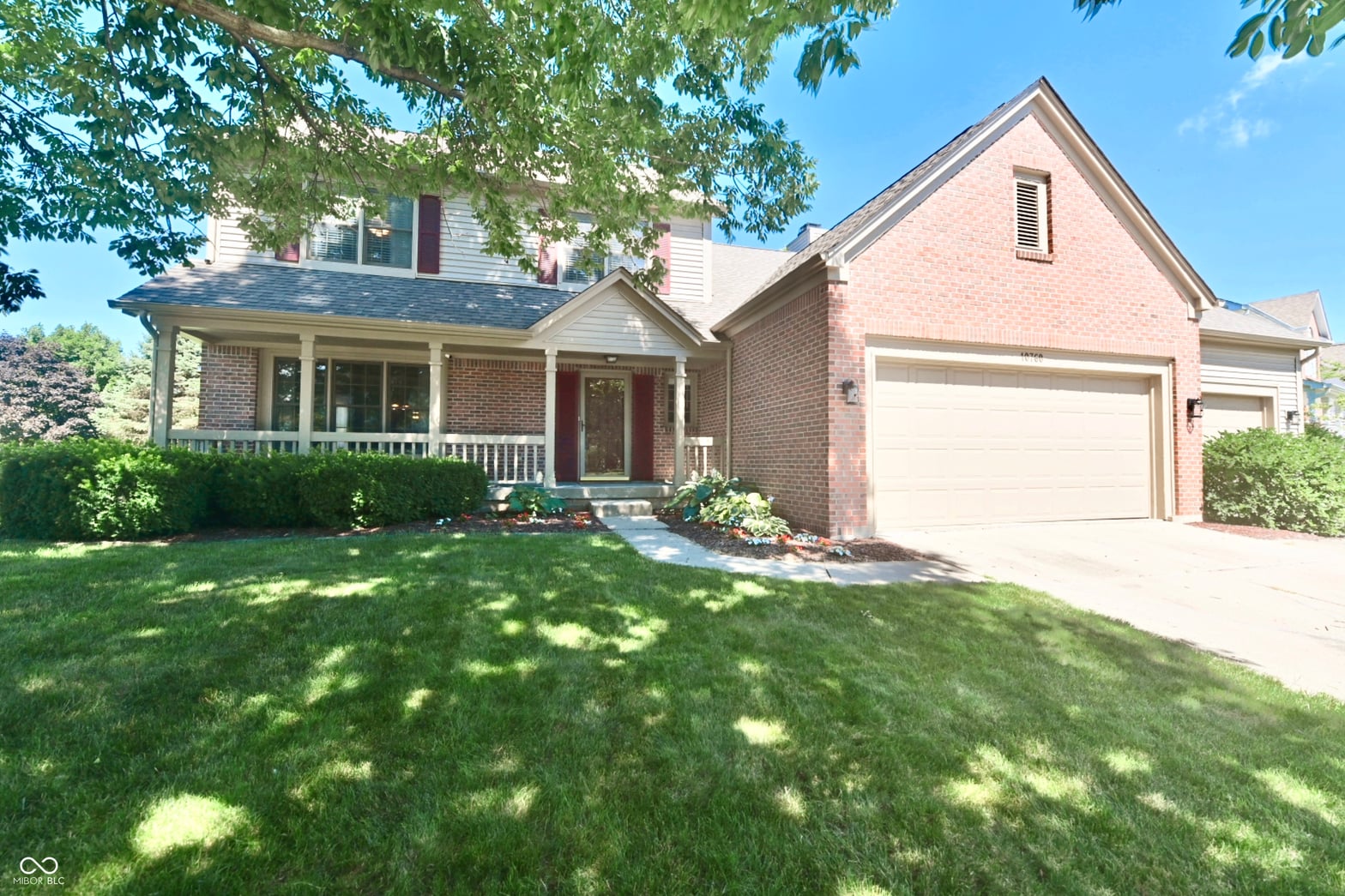 Front exterior at 10760 Independence Way, Carmel, IN