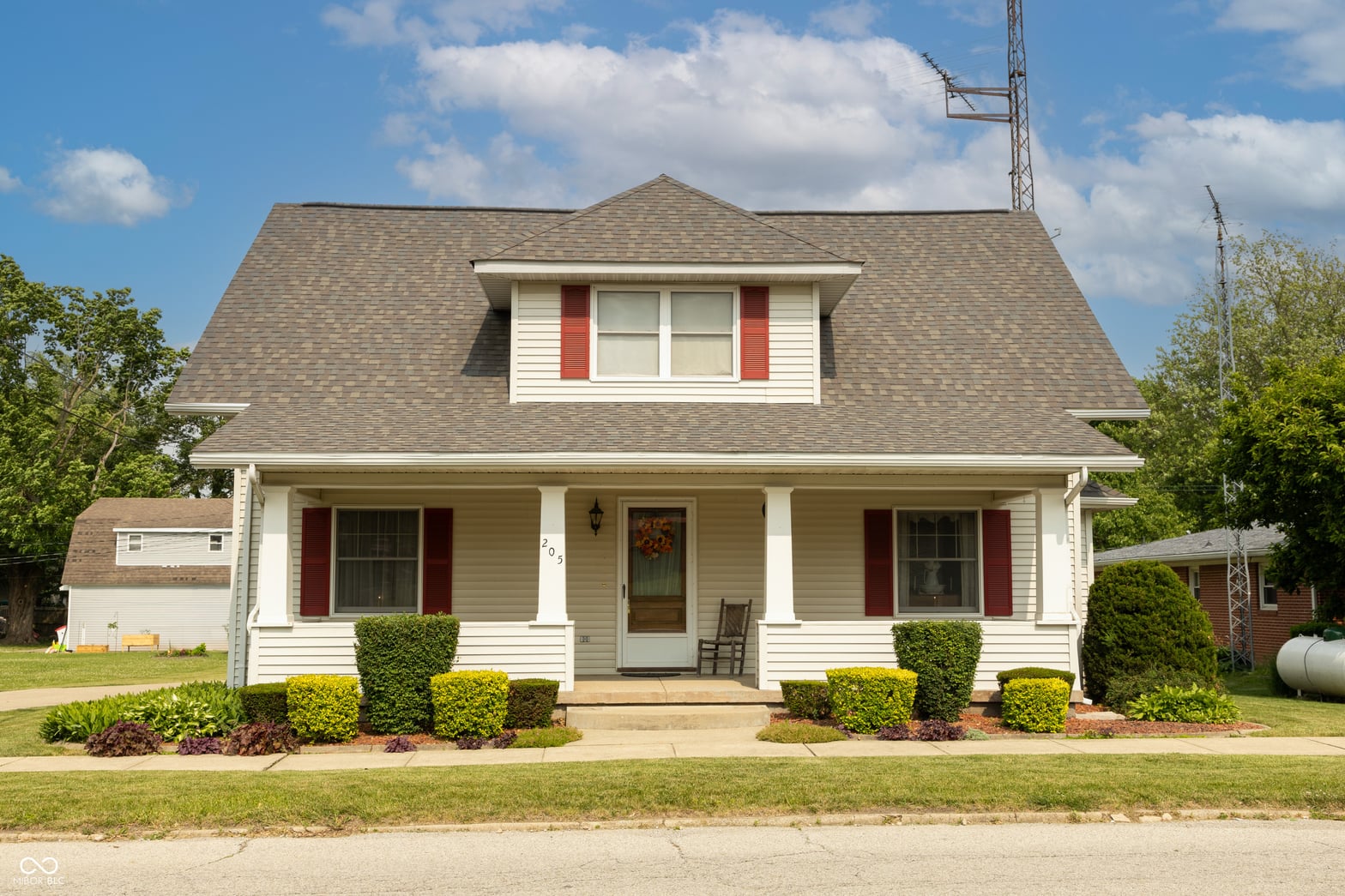 Front exterior at 205 S Madison Street, Darlington, IN
