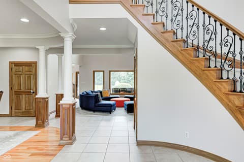 Foyer at 4181 Whitetail Woods Drive, Bargersville, IN