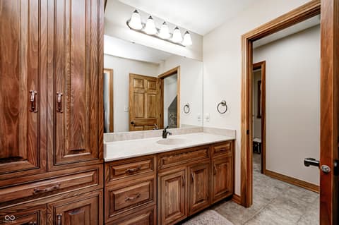 Bathroom at 4181 Whitetail Woods Drive, Bargersville, IN