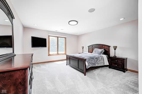 Bedroom at 4181 Whitetail Woods Drive, Bargersville, IN