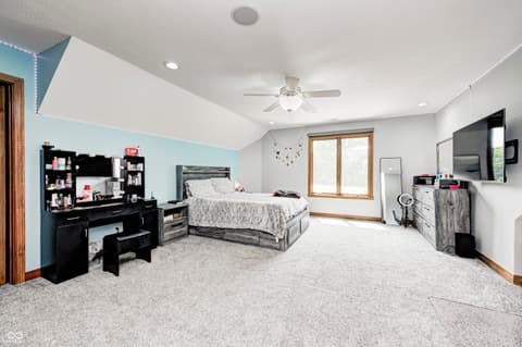 Bedroom at 4181 Whitetail Woods Drive, Bargersville, IN
