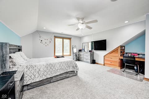 Bedroom at 4181 Whitetail Woods Drive, Bargersville, IN