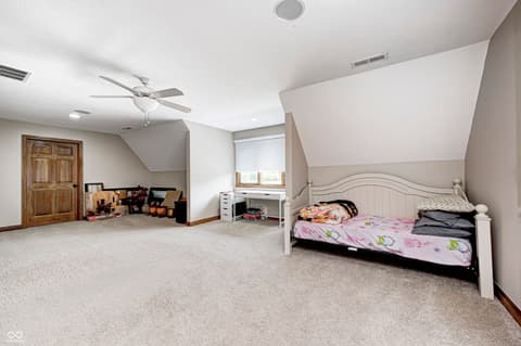 Bedroom at 4181 Whitetail Woods Drive, Bargersville, IN