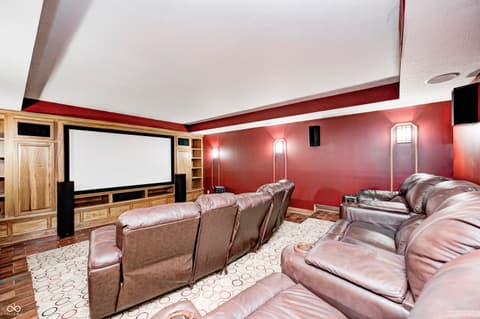 Media Room — 4181 Whitetail Woods Drive, Bargersville, IN