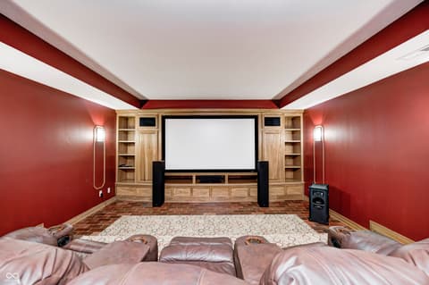 Media Room — 4181 Whitetail Woods Drive, Bargersville, IN
