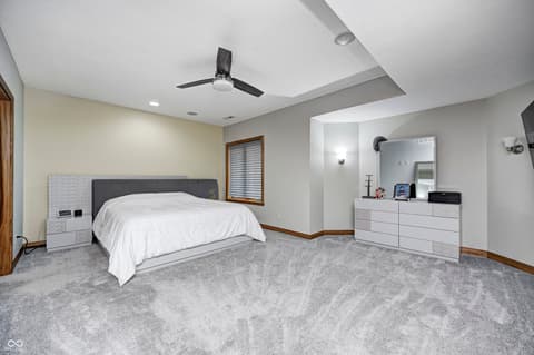 Bedroom at 4181 Whitetail Woods Drive, Bargersville, IN