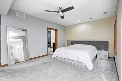 Bedroom at 4181 Whitetail Woods Drive, Bargersville, IN