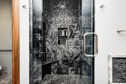 Bathroom at 4181 Whitetail Woods Drive, Bargersville, IN