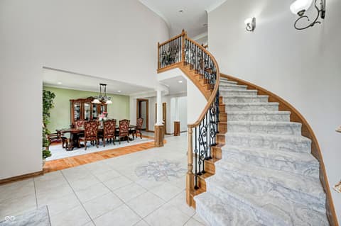 Stairs — 4181 Whitetail Woods Drive, Bargersville, IN