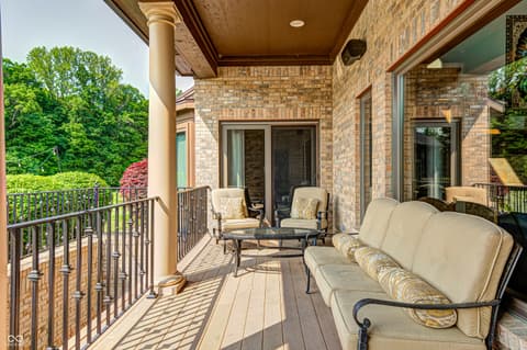 Balcony — 4181 Whitetail Woods Drive, Bargersville, IN