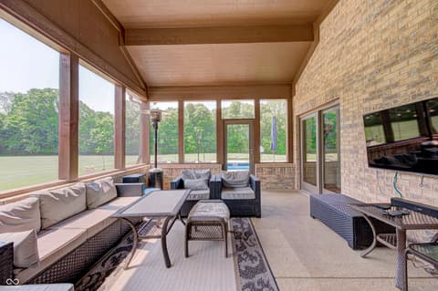 Bonus room at 4181 Whitetail Woods Drive, Bargersville, IN