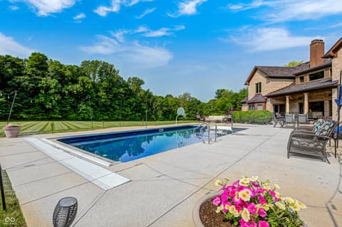 Pool at 4181 Whitetail Woods Drive, Bargersville, IN