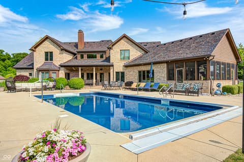 Pool at 4181 Whitetail Woods Drive, Bargersville, IN
