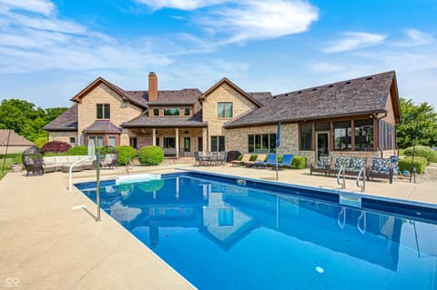 Pool at 4181 Whitetail Woods Drive, Bargersville, IN