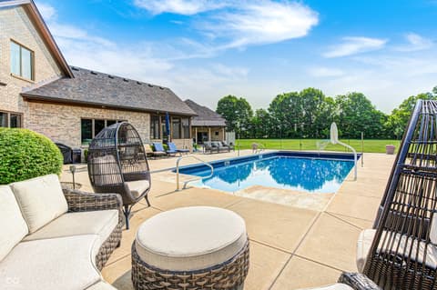 Pool at 4181 Whitetail Woods Drive, Bargersville, IN