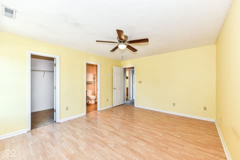 Primary bedroom at 17303 Puntledge Drive, Westfield, IN