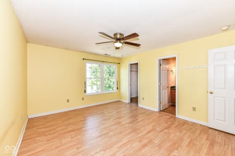 Primary bedroom at 17303 Puntledge Drive, Westfield, IN