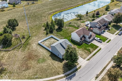 Aerial view at 17303 Puntledge Drive, Westfield, IN