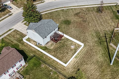 Aerial view at 17303 Puntledge Drive, Westfield, IN