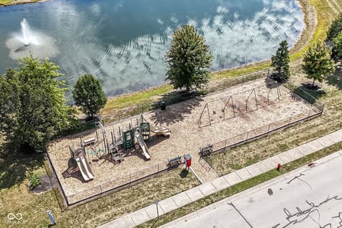 Aerial view at 17303 Puntledge Drive, Westfield, IN