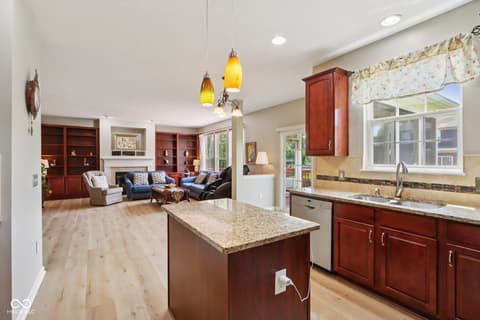 Kitchen at 4017 Ivory Court, Carmel, IN