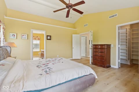 Primary bedroom at 4017 Ivory Court, Carmel, IN