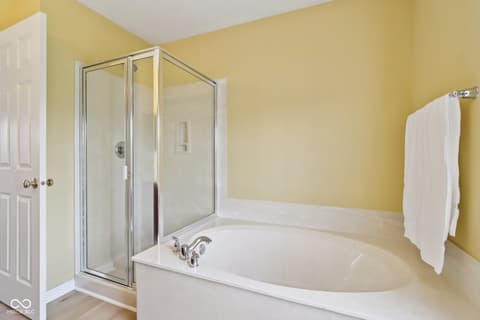 Primary bathroom at 4017 Ivory Court, Carmel, IN