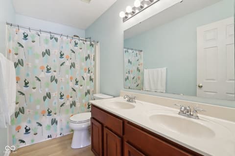 Bathroom at 4017 Ivory Court, Carmel, IN