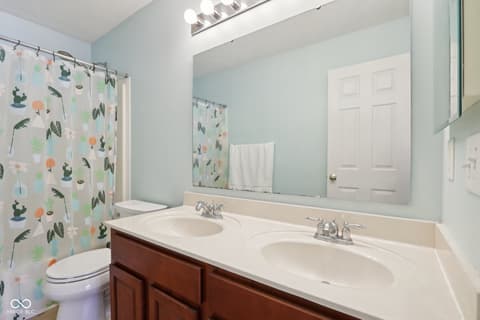 Bathroom at 4017 Ivory Court, Carmel, IN