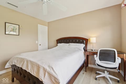 Bedroom at 4017 Ivory Court, Carmel, IN