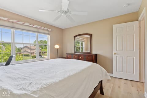 Bedroom at 4017 Ivory Court, Carmel, IN