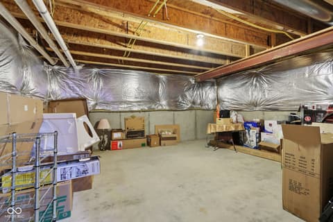 Basement at 4017 Ivory Court, Carmel, IN