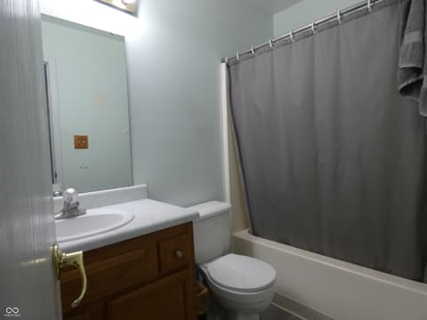 Bathroom at 6714 Colleens Way, Indianapolis, IN