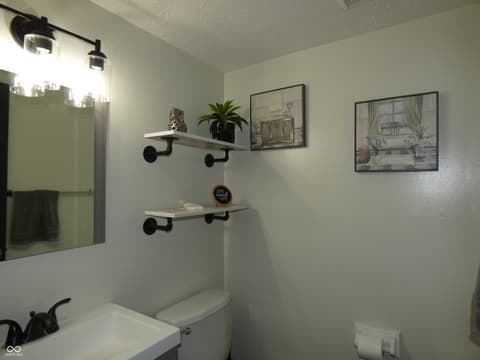 Bathroom at 6714 Colleens Way, Indianapolis, IN