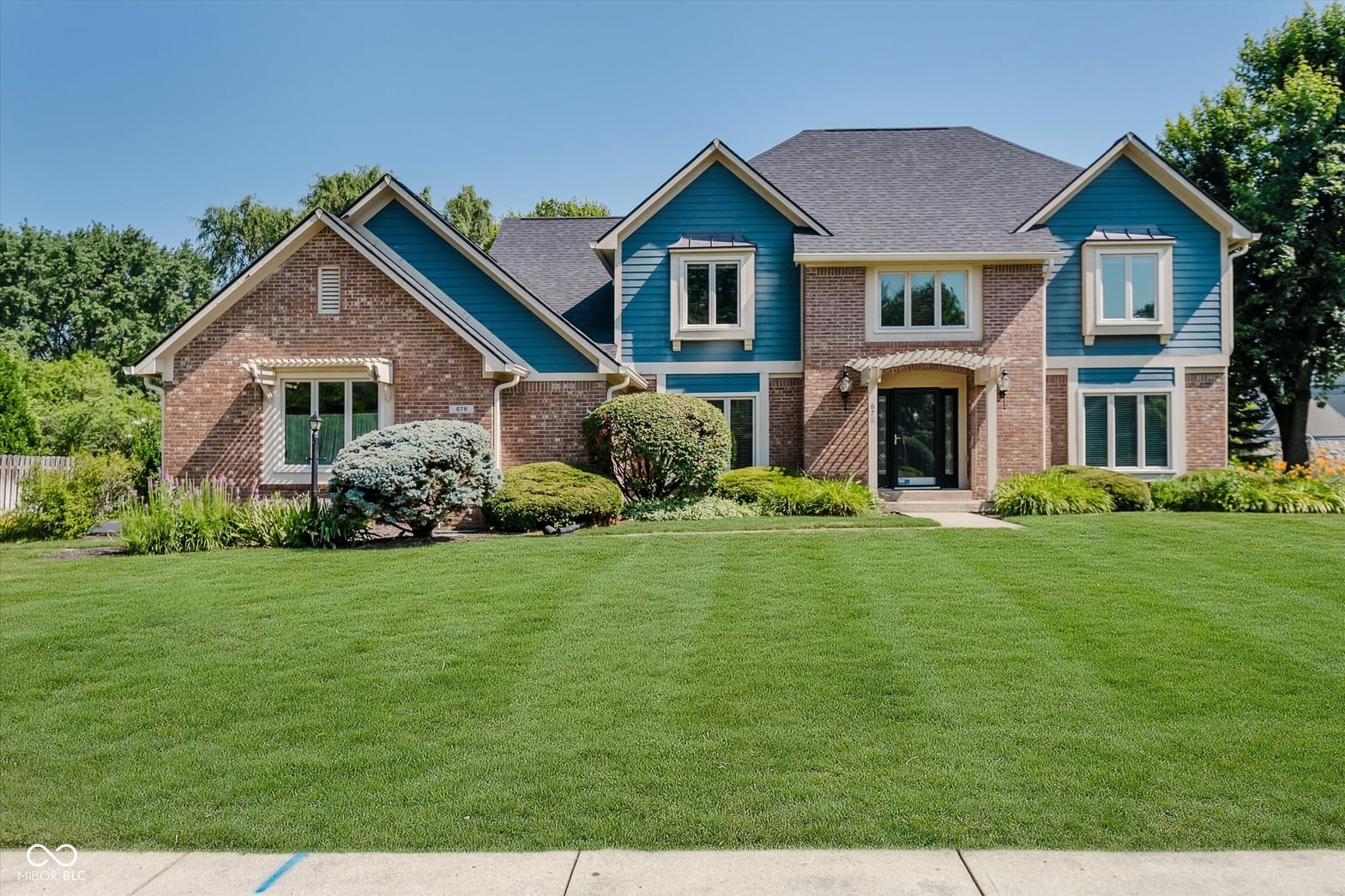 Front exterior at 678 Smokey Lane, Carmel, IN