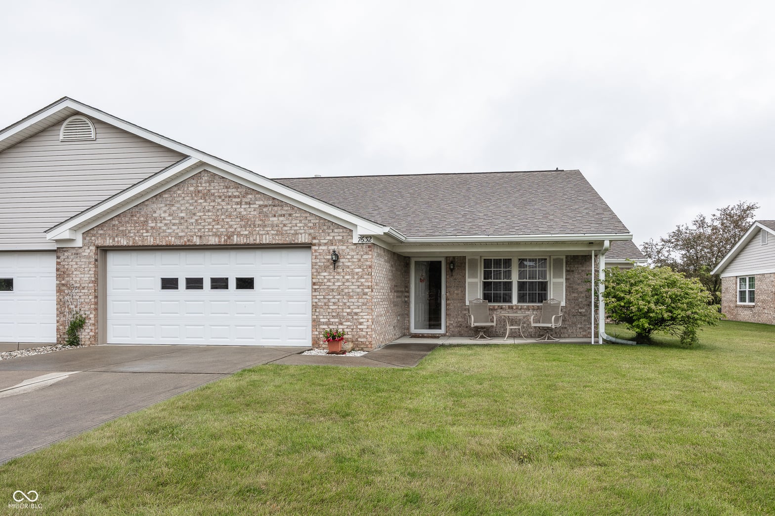 Front exterior at 7632 Sea Crest Way N, Noblesville, IN