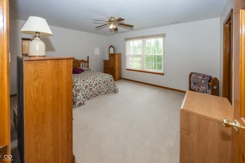 Bedroom at 7632 Sea Crest Way N, Noblesville, IN