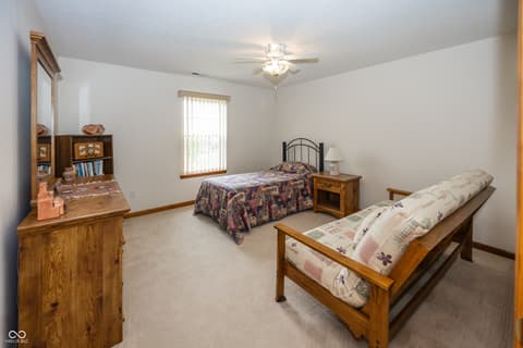 Bedroom at 7632 Sea Crest Way N, Noblesville, IN