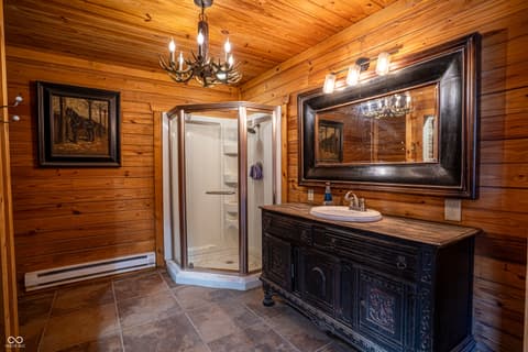 Bathroom at 115 W State Road 38, Pendleton, IN