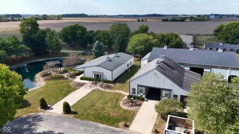 Aerial view at 115 W State Road 38, Pendleton, IN