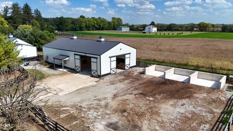 Aerial view at 115 W State Road 38, Pendleton, IN