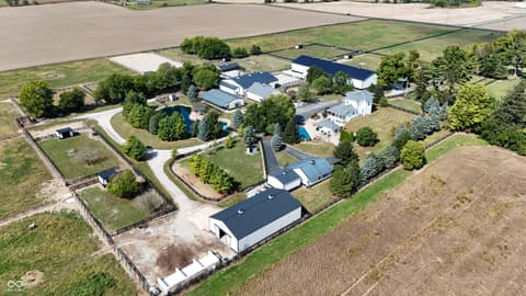 Aerial view at 115 W State Road 38, Pendleton, IN