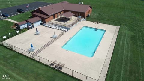 Pool at 318 Lazy River Road, Cloverdale, IN