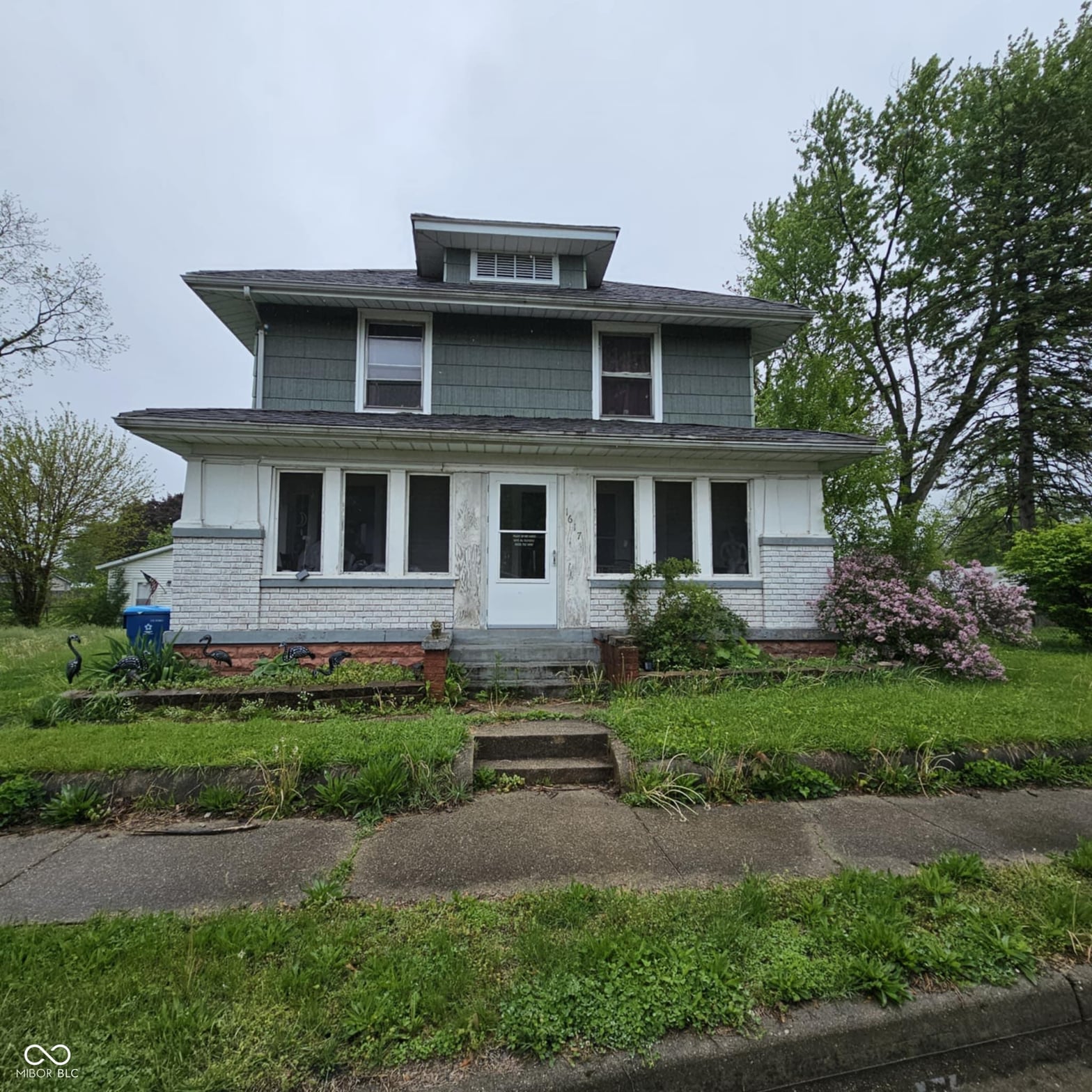 Front exterior at 1617 Blaine Avenue, Terre Haute, IN