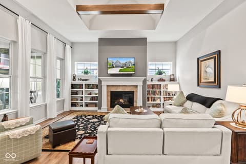Living room at 1505 Avondale Drive, Westfield, IN