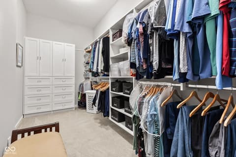 Walk In Closets — 1505 Avondale Drive, Westfield, IN